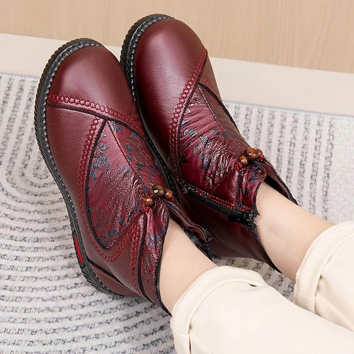 ELIZA | FLORAL COMFORT BOOTS